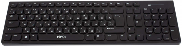 Клавиатура Hiper HOKW-111 Black USB 1.5m
