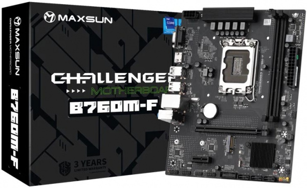 MB MAXSUN MS-Challenger B760M-F 1700 DDR5