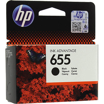 Картридж HP №655 черный CZ109AE
