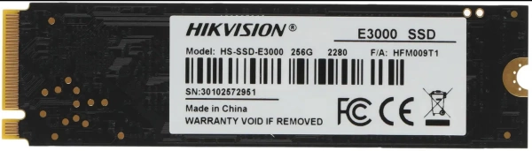 Накопитель SSD 256Gb M.2 Hikvision E3000 PCI-e x4