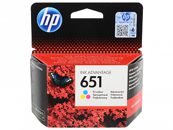 Картридж HP №651 C2P11AE Цветной