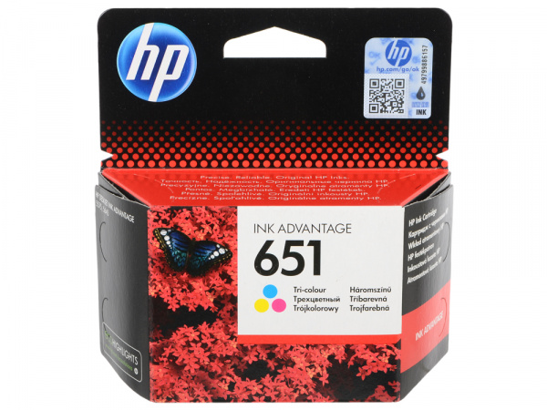 Картридж HP №651 C2P11AE Цветной