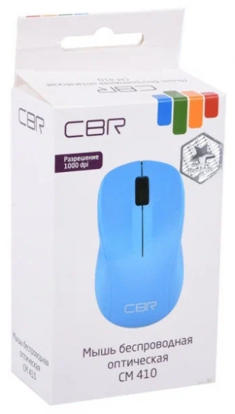 Мышь CBR CM-410 Blue Беспроводная