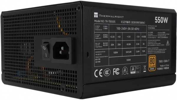 Блок питания 550W Thermalright 80+ Bronze