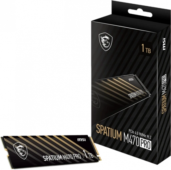 Накопитель SSD 1TB M.2 MSI SPATIUM M470 PRO