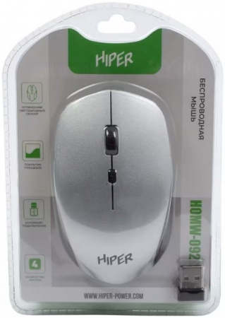 Мышь HIPER HOMW-092 серый
