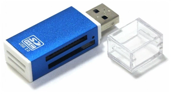 Кард-ридер Glam Blue All-in-one