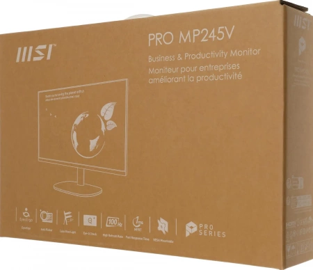 Монитор 23.8" MSI Pro MP245V BK