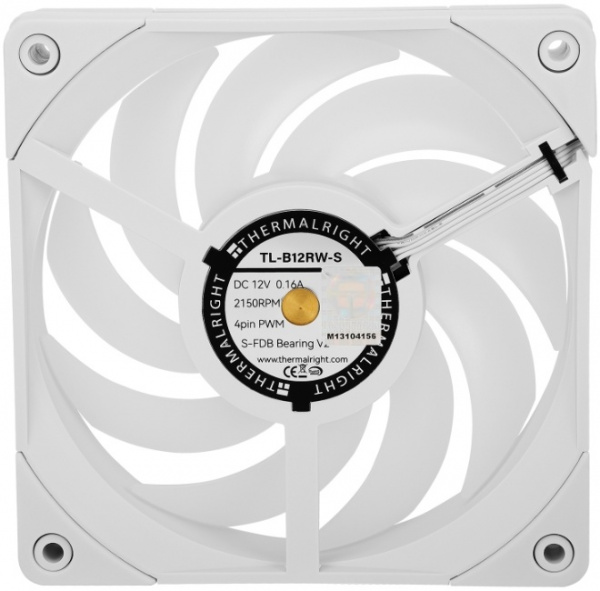 Вентилятор Thermalright TL-B12RW-S белый реверсный