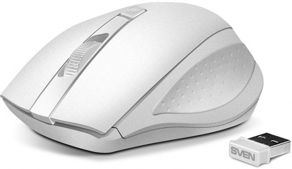 Мышь SVEN RX-325 Wireless WHITE USB