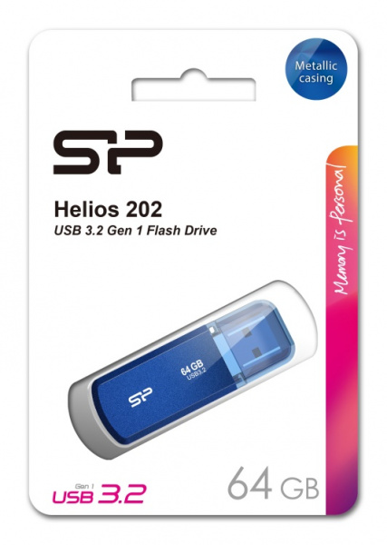 64Gb Silicon Power Helios 202 голубой