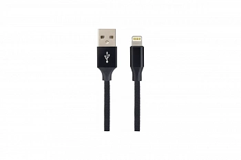 Кабель Perfeo USB 8-pin Lightning 2m черн