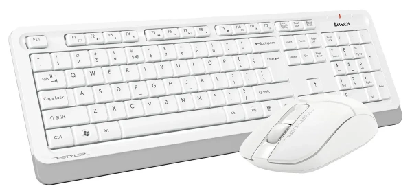 Комплект Клавиатура+мышь A-4Tech FG1012 белый