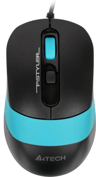 Клавиатура A4Tech Fstyler F1010 черный/синий