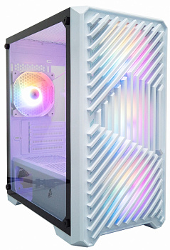Корпус 1STPLAYER Trilobite T5 White mATX