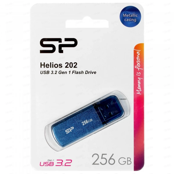 256Gb Silicon Power Helios 202 blue USB3.2