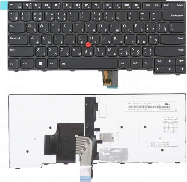 Клавиатура для ноутбука Lenovo ThinkPad T440/460