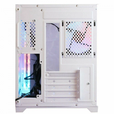 Корпус Ginzzu V450 RGB Белый CRC6 FAN12CM без БП