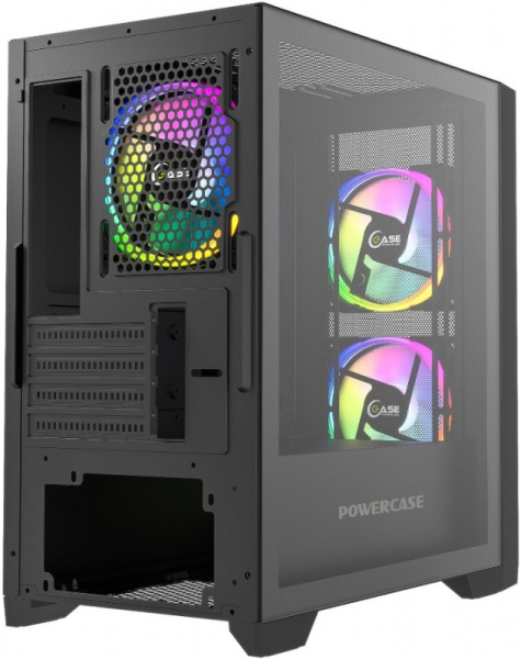 Корпус PowerCase Alisio Micro Z3B mATX без БП