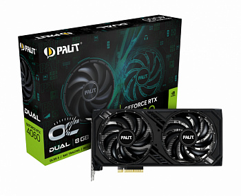 Видеокарта PCIE x16 Palit RTX4060 DUAL 8Gb