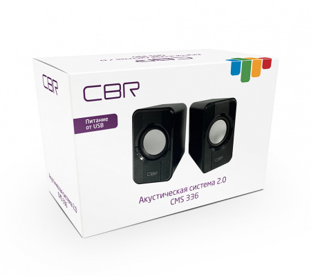 Колонки CBR CMS 336 Black