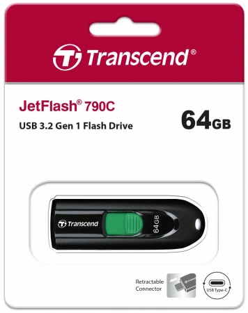 64GB Transcend Jet Flash 790C USB3.2