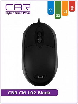 Мышь CBR CM102 USB Black