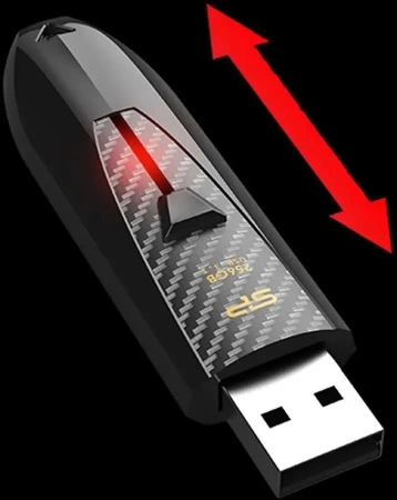 256Gb Silicon Power Blaze B25 Black USB3.0