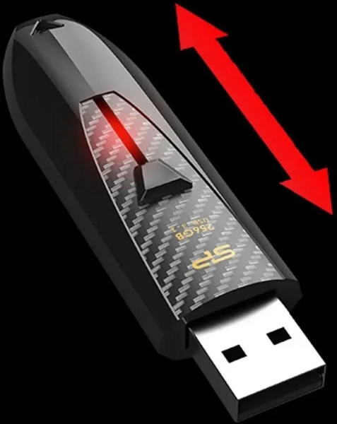 256Gb Silicon Power Blaze B25 Black USB3.0