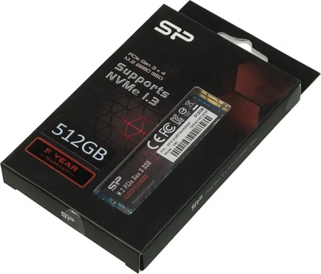 Накопитель SSD 512Gb Silicon Powe A80 SP512GBP34A