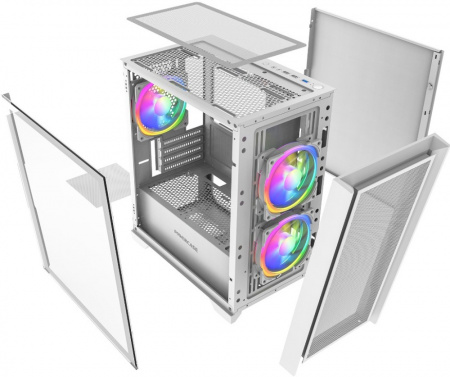 Корпус PowerCase Alisio Micro Z3W mATX без БП
