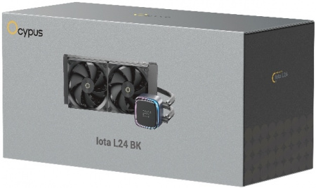 СЖО Ocypus Iota L24 BK ARGB Black 280W Display