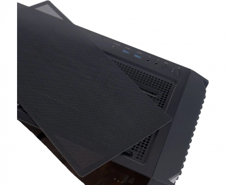 Корпус Eurocase A603 4ARGB 00-01064682 черный