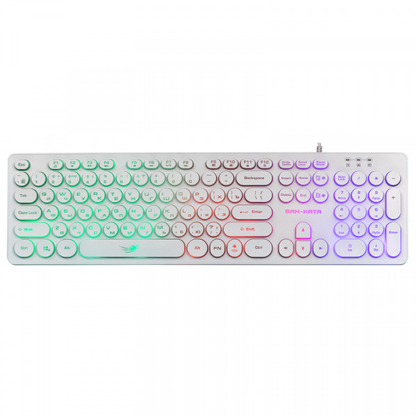 Клавиатура Dialog Gan-Kata KGK-16U White USB