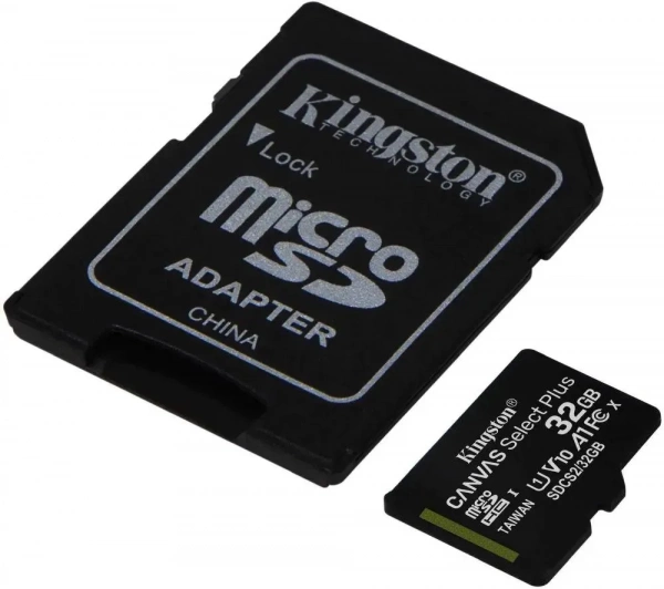 Карта памяти 32Gb SDMicro Kingston SDCS2/32GBSP