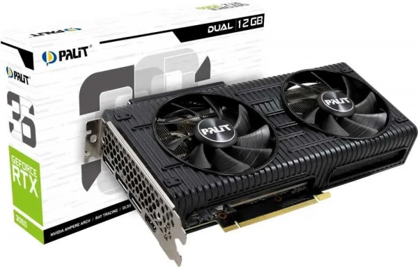 Видеокарта PCIE x16 Palit RTX3060 PA-RTX3060 DUAL