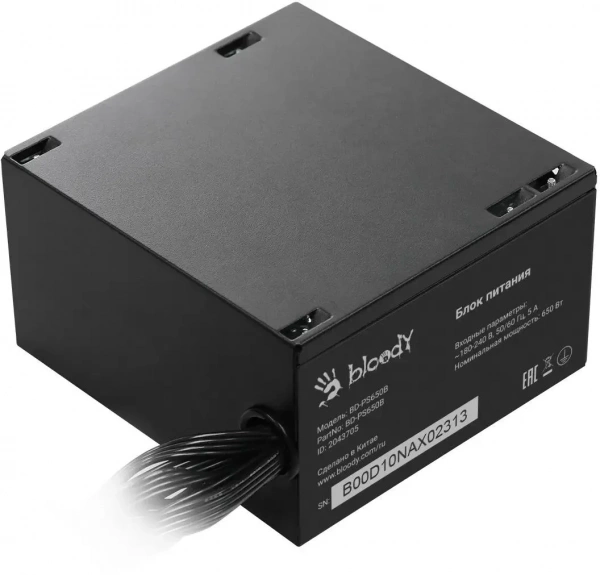 Блок питания 650W Bloody PS650B Bronze