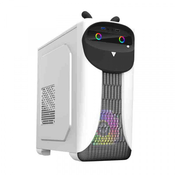 Корпус GameMax Cute OWL-W-B без БП