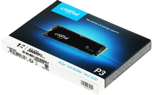Накопитель SSD 1Tb M.2 Crucial P3 CT1000P3SSD8
