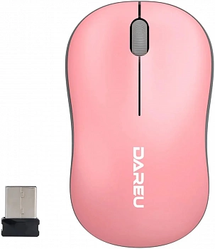 Мышь Dareu LM106G Pink-Grey