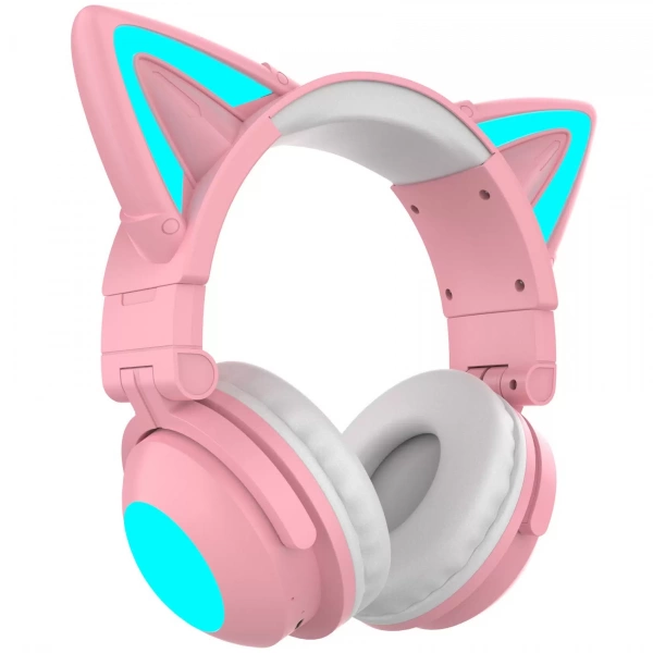 Гарнитура Party Cat mini BT (роз-голуб)
