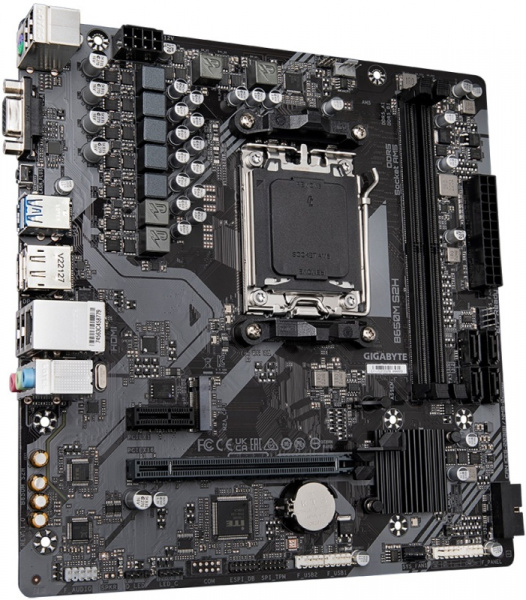 Мат.плата Gigabyte B650M S2H AM5 DDR5 RTL