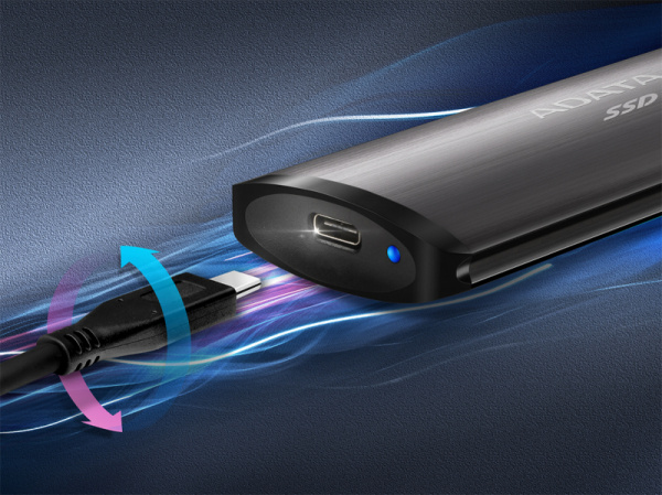 2.0Tb Внешний SSD A-DATA SE760 typeC USB3.2