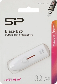 32Gb Silicon Power Blaze B25 usb3.2 White