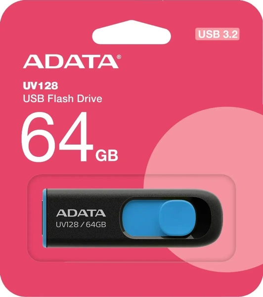 64Gb A-Data AUV128-64G-RBY USB 3.0