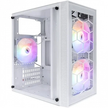 Корпус 1STPLAYER Firebase X1 mATX White
