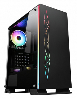 Корпус Formula FM-3402 ATX черный Без БП