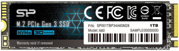 Накопитель SSD 1Tb m.2 Silicon Power P34A60