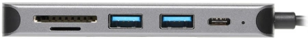 HUB D-Link DUB-1325 2*USB3.0/1*typeC/microSD+SD