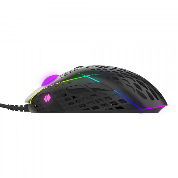 Мышь HIPER Aero A-2 Black USB 1.8м